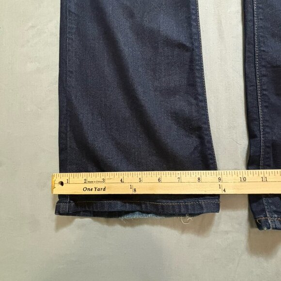 Joe's Jeans Womens Size 29 Curvy Bootcut Dark Blue Denim 5 Pocket 32x33 - Picture 3 of 8